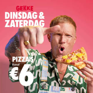 2e pizza vanaf €3 bij Domino's