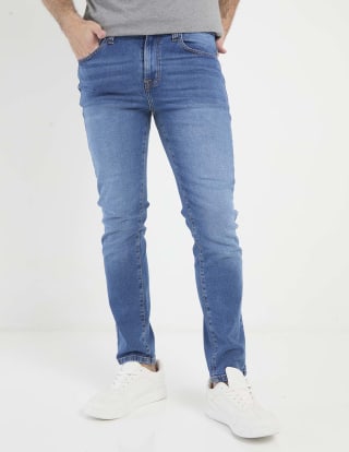 Jeans slim Aéropostale lavado medio para hombre por $189.50 en Liverpool