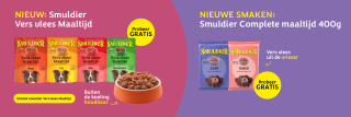 100% cashback op Smuldier Vers Vlees Maaltijd