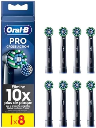 Oral-B Cross Action (lot de 8) pour 20,99€ chez Amazon