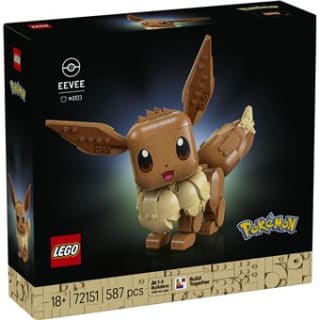 LEGO Pokémon 72151 Évoli à 35,99€ chez Fnac (prix adhérent Fnac+)