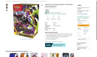 Pokémon TCG Mega Evolution por $489 | Oferta Amazon