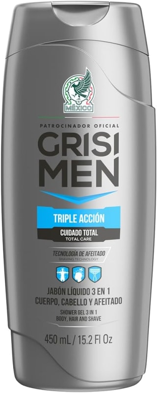 Grisi Shower Gel Men 450ml por $42 en Amazon