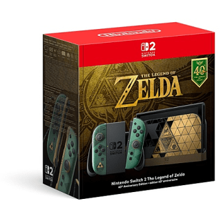 Console Nintendo Switch 2 Édition 40e anniversaire Zelda pour 545€ chez E.Leclerc
