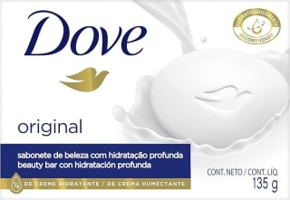 Dove Jabón Barra Original 135 g por $25 en Amazon