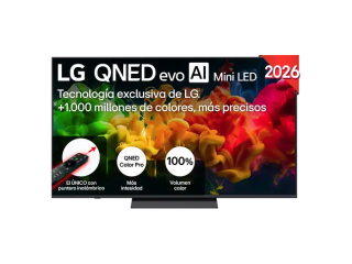 TV QNED Mini LED 65" - LG 65QNED81B6A, UHD 4K por 551.65€ en MediaMarkt