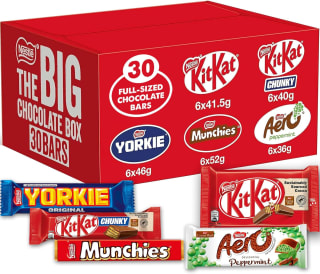Nestlé Big Chocolate Box 30 Bars for £13.99 at Amazon
