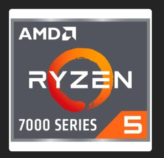 Processeur AMD Ryzen 5 7500F socket AM5 à 99,90€