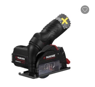 PARKSIDE PERFORMANCE® Accu-haakse slijper 12 V zonder accu en lader voor €29,99