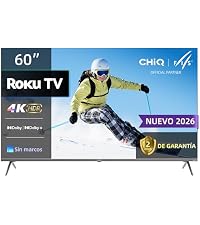 CHiQ Televisión 60U711VR (60 pulgadas) por $4,990 en Amazon