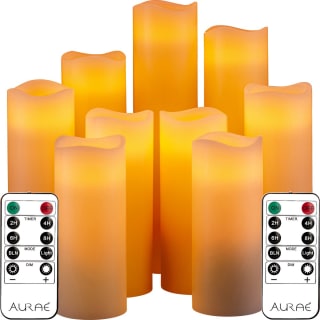Aurae Led Kaarsen (9 stuks) voor €27,99 bij Bol