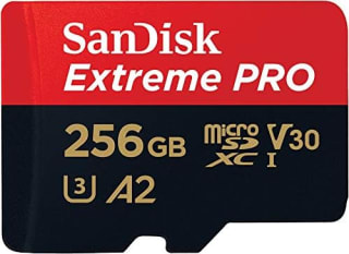 SanDisk Tarjeta microSDXC Extreme Pro de 256 GB por $1,066 en Amazon