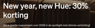 30% korting op Philips hue bij aankoop vaan 2 of meer items