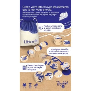 Littoral - jeu de plateau Randolph pour 5€ chez Parkage