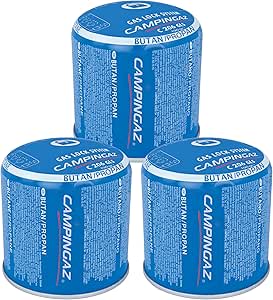 Campingaz 3 x C206 GLS Cartucho Gas (Paquete de 3), para hornillos por 7.04€