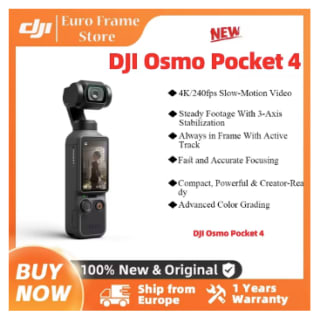 DJI Osmo Pocket 4 Standard Combo voor €434,31 dmv code bij AliExpress