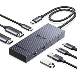 UGREEN Revodok Dockingstation voor 2 beeldschermen voor €26,59 bij Amazon