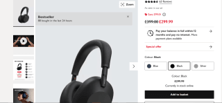 Sony WH-1000XM6 Noise Cancelling Headphones + Free Next Day Delivery