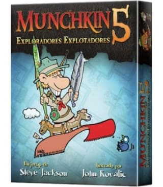 Juego de Cartas Munchkin 5: Exploradores Explotadores por 5€