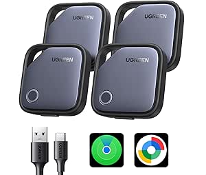 UGREEN FineTrack Duo (4 Pack) – Compatible with iOS & Android, Discount at Checkout