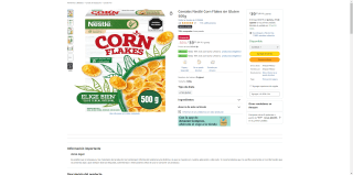 Cereales Nestlé sin Gluten 500g por $40 | Oferta Amazon