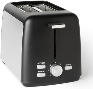 Amazon Basics Tostadora 2 rebanadas por 14,39€ en Amazon