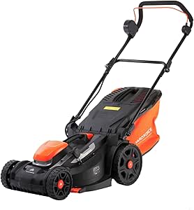 Yard Force LM G37A 40V Cordless Brushless Lawn Mower with 2.5Ah Battery & Charger,