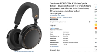 Sennheiser Momentum 4 voor €184,99 bij Amazon