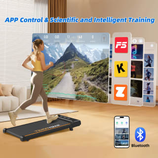 RAMYPOKET cinta de correr plegable (inclinación 9%) por 60,73€ en AliExpress