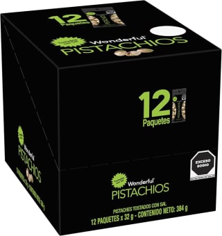 Pistaches Wonderful Tostados con Sal por $125 | Oferta Amazon
