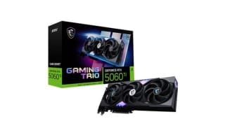 Carte graphique MSI Nvidia GeForce RTX 5060 TI 8G GAMING TRIO OC à 509,99€