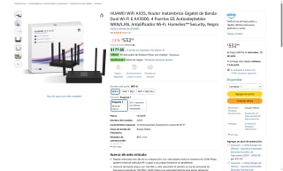 Router Huawei AX3S Wi-Fi 6 3000 Mbps por $533 | Oferta Amazon