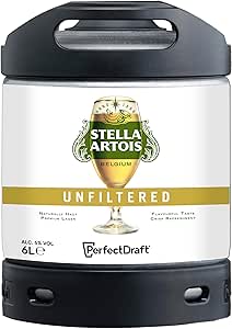 Stella Artois Unfiltered 6L PerfectDraft Keg for £25.50 S&S