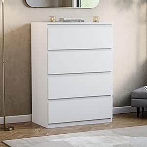 Vida Designs Cajonera Denver (Blanco, 4 cajones) por 85.21€