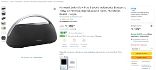 Harman Kardon Go + Play 3 por $4,199 en Amazon