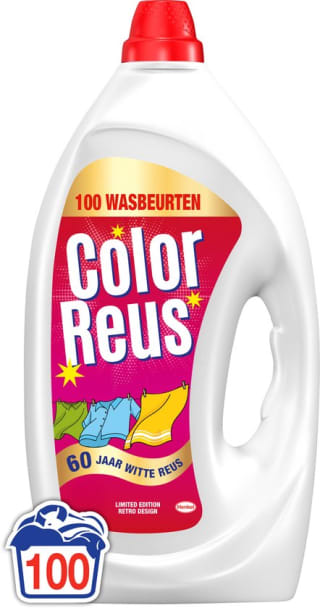 Color Reus vloeibaar wasmiddel (4,5 L) voor €11,99 bij AH