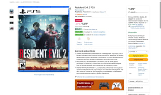 Resident Evil 2 PS5 por $350 | Oferta Amazon