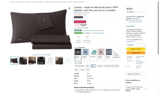 Juego Sábanas Lacoste por $660 | Oferta Amazon