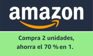 70% descuento segunda unidad productos alimentación, salud, belleza y mascotas Amazon