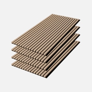 Panneaux muraux acoustiques Kyoto 60x120 cm (lot de 4) pour 50€