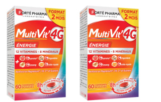 2 x Forté Pharma Multivit' 4G Énergie Complemento Alimenticio con 12 Vitaminas 19.9€
