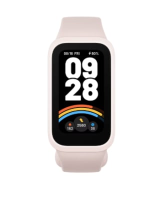 Pulsera inteligente Xiaomi Smart Band 9 Active por 14.98€ rosa y negro