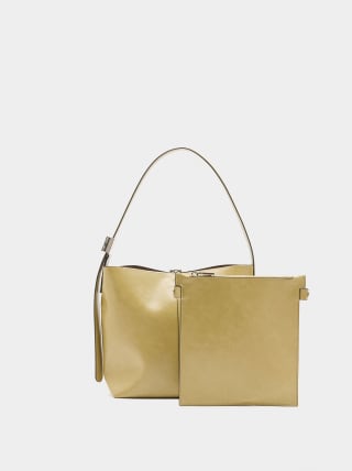 Bolso bombonera efecto craquelado por 12.99€