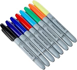 Just Stationery 8 Pack Permanent Markers – £1.38 Amazon Deal