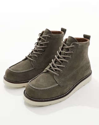 Botas de ante con cordones Jack & Jones por 21,59€