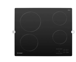 Placa Vitrocerámica Indesit RI 161 C (ES) 4 Zonas Negra 60 cm por 169€