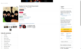 Beatles for Sale Vinilo Remasterizado por $490 | Amazon