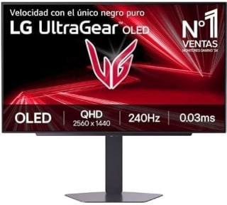 LG UltraGear 27GX704A-B - GX7 Series - OLED-Monitor voor €275 bij Amazon