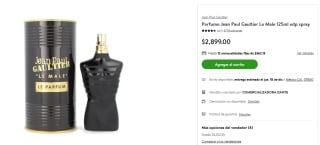 Perfume Jean Paul Gaultier Le Male 125ml por $1,475 | Oferta Walmart