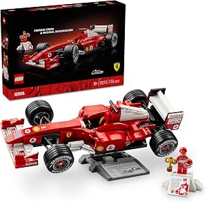 LEGO Icons Ferrari F2004 y Michael Schumacher 11375 por 64.99€
